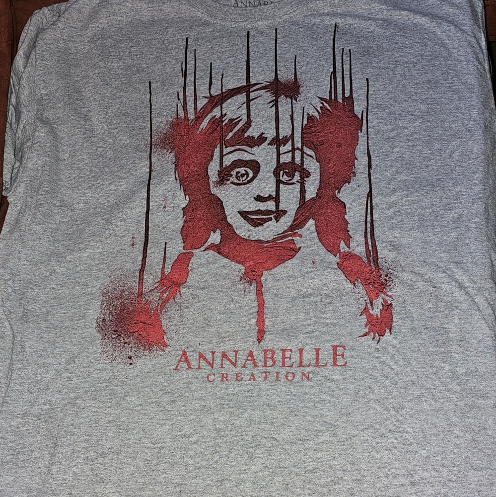 Annabelle Creation grey shirt size L
